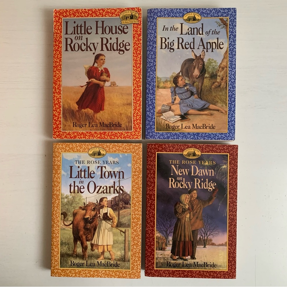 Little House on the Prairie - The Rose Years Series - Lot of 4 Books